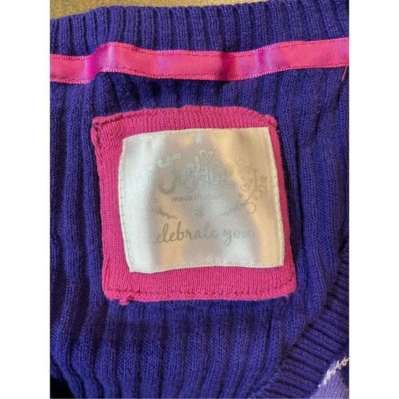 Justice Girls Button Up Cardigan Size 6 - Picture 5 of 8